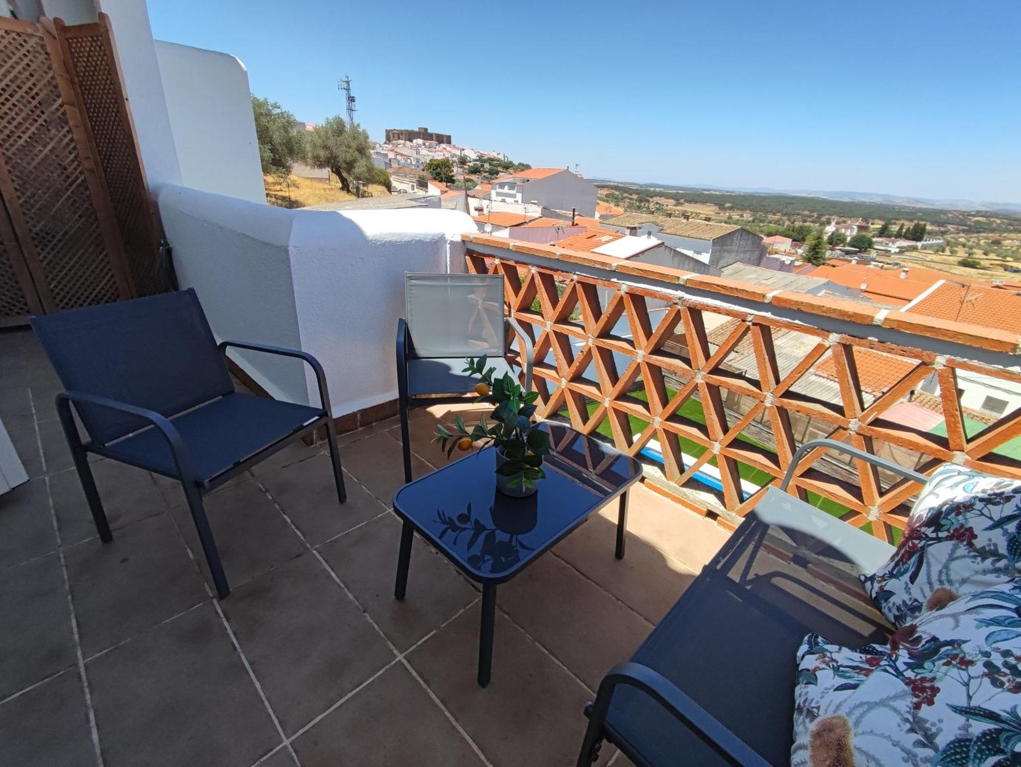 La Martela De Segura Apartamento Rural Piscina Segura de Leon Ngoại thất bức ảnh